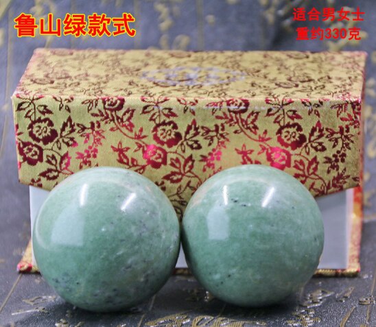 50mm Natural Jade Baoding Balls - Executive-Skincare