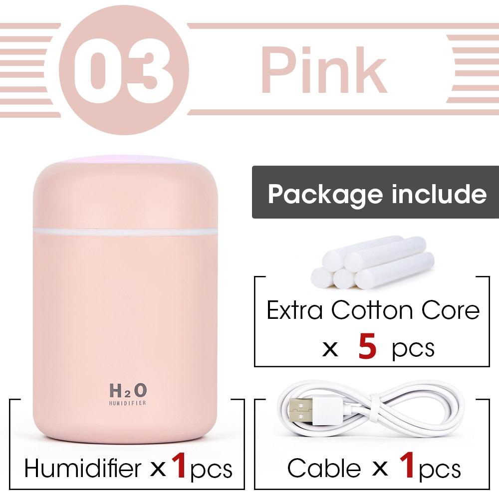 Humidifier Portable USB Ultrasonic Colorful Cup Aroma Diffuser Cool Mist Maker Air Humidifier Purifier With Light For Car Home - Image #10