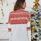 Women's Christmas knitted long-sleeved tops - Executive-Skincare