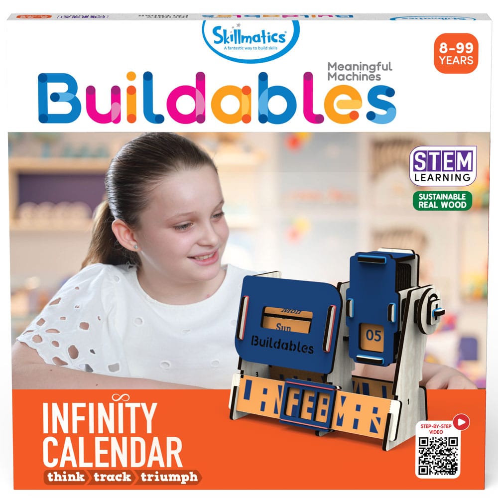 Skillmatics Buildables Infinity Calendar - Step By Step Kids Build - Executive-Skincare