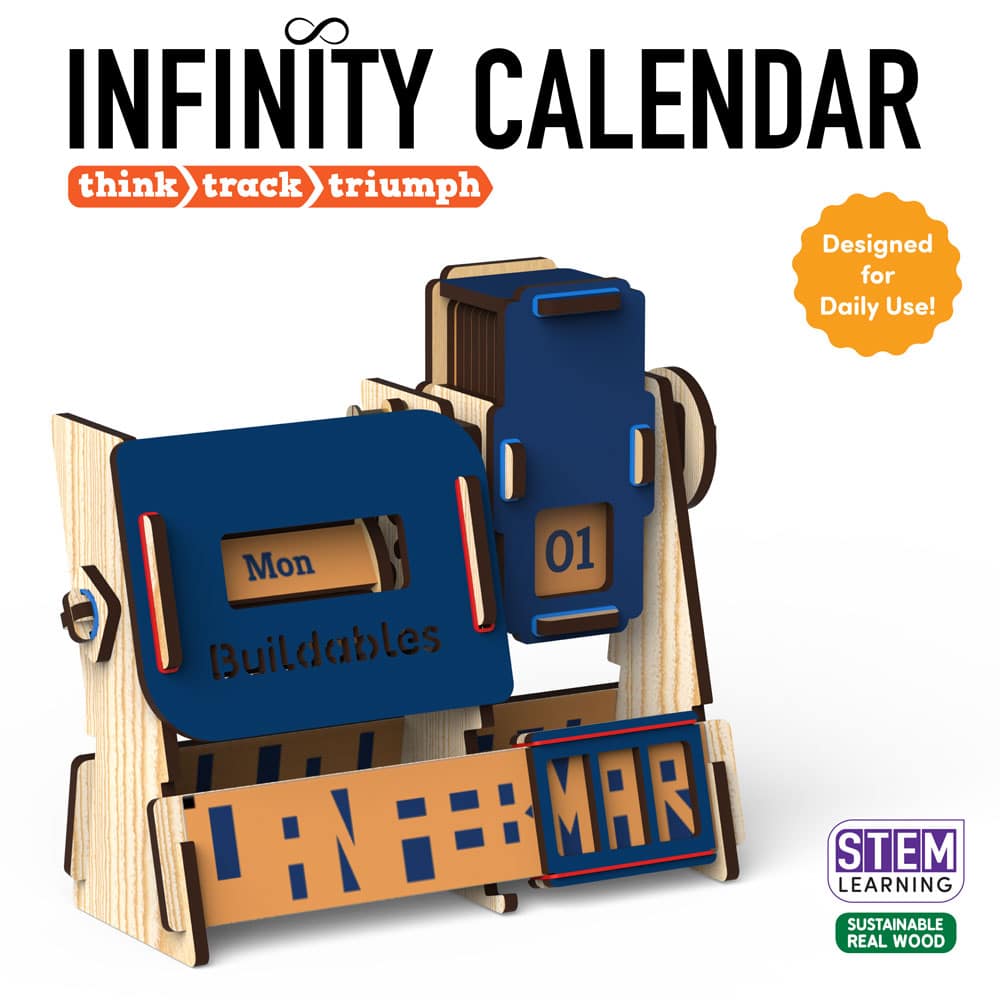 Skillmatics Buildables Infinity Calendar - Step By Step Kids Build - Executive-Skincare