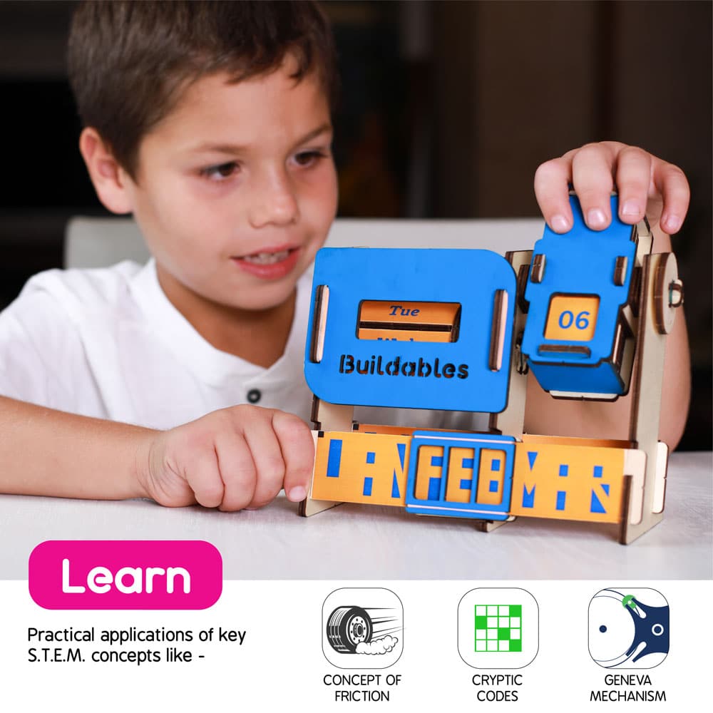 Skillmatics Buildables Infinity Calendar - Step By Step Kids Build - Executive-Skincare