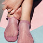 LUCINA old rose glittery socks for women - Executive-Skincare