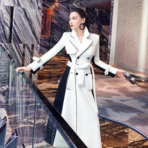 Lapel coat women's 2022 autumn and winter new - Executive-Skincare