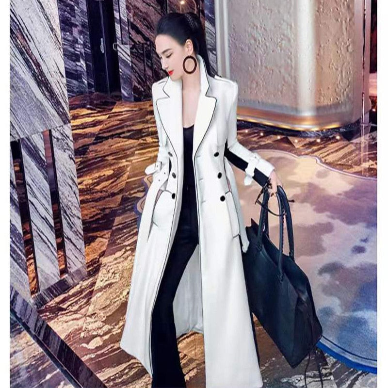 Lapel coat women's 2022 autumn and winter new - Executive-Skincare