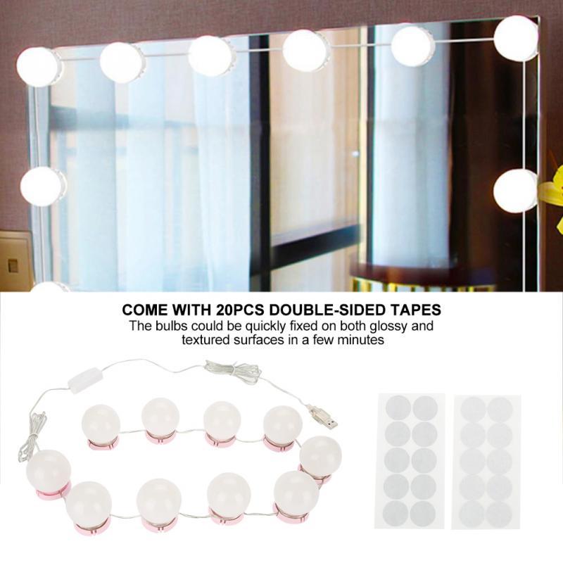 Dressing Table LED Adjustable Brightness Lights - Executive-Skincare