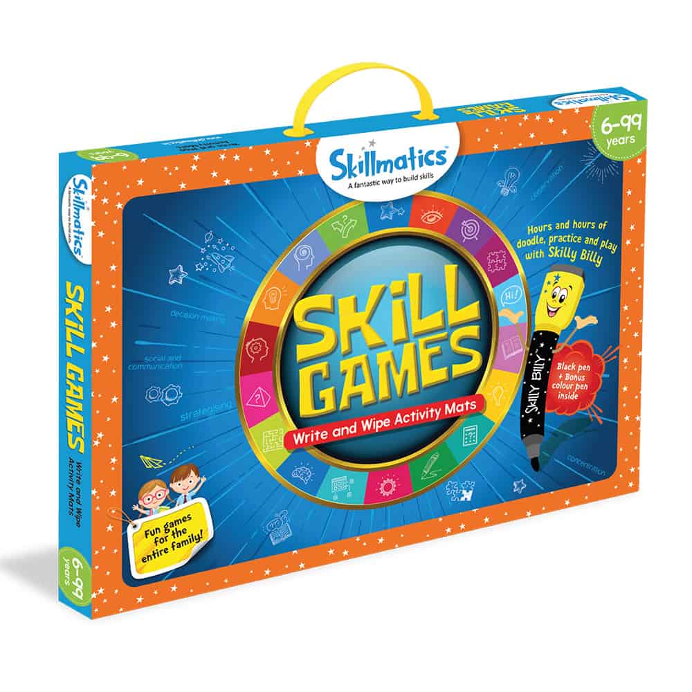 Skillmatics Skill Games - Carefully Designed For Children 13 - Executive-Skincare