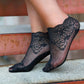 TERESA black lace socks for women - Executive-Skincare